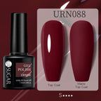 Modern Luxury Autumn Winter Womens Gel Polish Glossy Matte Diamond Effect Long Lasting Nail Art Sequins Design Stevvex
