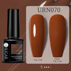 Modern Luxury Autumn Winter Womens Gel Polish Glossy Matte Diamond Effect Long Lasting Nail Art Sequins Design Stevvex