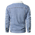 Modern Men Light Blue Jackets Luxury Slim Casual Coats New Male Quality Cotton Thick Winter Jackets Warm Comfortable Jacket Elegant Warm Winter Coats Stevvex