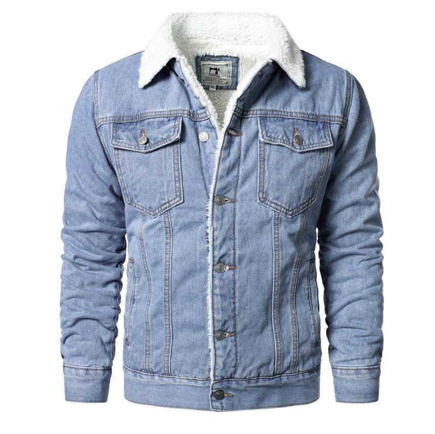 Modern Men Light Blue Jackets Luxury Slim Casual Coats New Male Quality Cotton Thick Winter Jackets Warm Comfortable Jacket Elegant Warm Winter Coats Stevvex