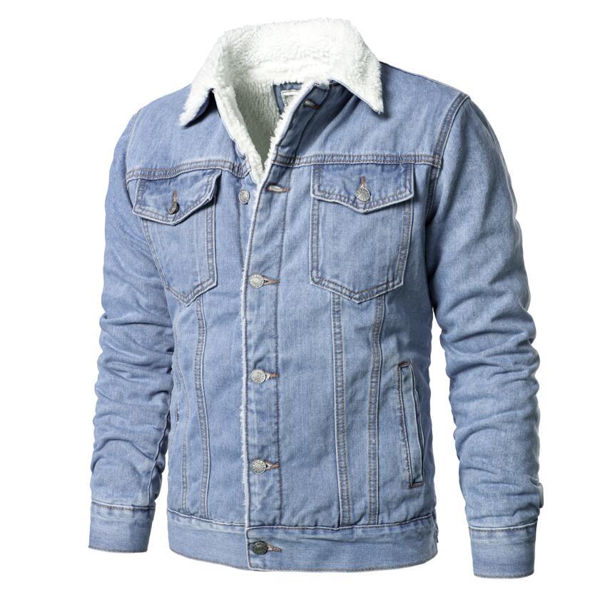 Modern Men Light Blue Jackets Luxury Slim Casual Coats New Male Quality Cotton Thick Winter Jackets Warm Comfortable Jacket Elegant Warm Winter Coats Stevvex