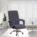 Modern Office Chair Covers Stretch Washable Computer Chair Slipcovers for Universal Rotating Chair  Spandex Anti dirty Computer Chair Cover Elastic Polyester Office Chair Cover Easy Washable Removable With Armrest Cover Stevvex
