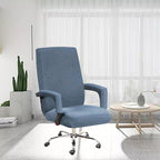 Modern Office Chair Covers Stretch Washable Computer Chair Slipcovers for Universal Rotating Chair  Spandex Anti dirty Computer Chair Cover Elastic Polyester Office Chair Cover Easy Washable Removable With Armrest Cover Stevvex