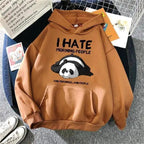Modern Print New Women's Sweatshirt Warm Vintage Pullover For Woman Fashion Round Neck Hoodie Female Casual Loose Round Neck Cute Print Fashion Long-Sleeved Sweatshirt Pullover Hoodie Stevvex