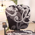 Modern Printing Elastic Stretch Office Chair Cover Computer Armchair Slipcover Protector Anti-dirty Rotating Chair Seat Case Computer Office Chair Covers - Protective & Stretchable Universal Chair Cover Stretch Rotating Chair Slipcover Stevvex