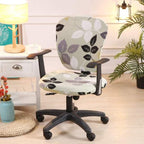 Modern Printing Elastic Stretch Office Chair Cover Computer Armchair Slipcover Protector Anti-dirty Rotating Chair Seat Case Computer Office Chair Covers - Protective & Stretchable Universal Chair Cover Stretch Rotating Chair Slipcover Stevvex