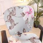 Modern Printing Elastic Stretch Office Chair Cover Computer Armchair Slipcover Protector Anti-dirty Rotating Chair Seat Case Computer Office Chair Covers - Protective & Stretchable Universal Chair Cover Stretch Rotating Chair Slipcover Stevvex
