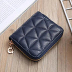 Modern PU Leather Card Holder Wallet Women Fashion Small Zipper Wallet Retro Mini Bags For Women Stevvex