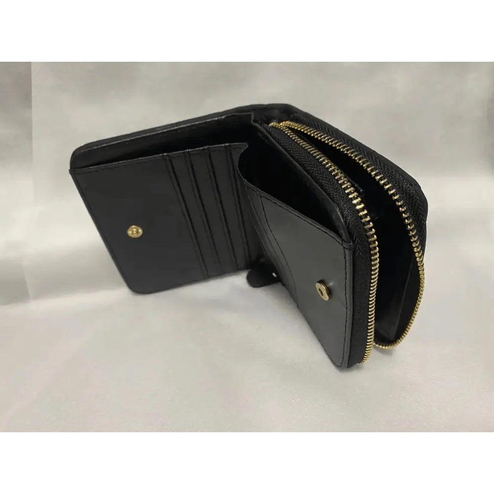 Modern PU Leather Card Holder Wallet Women Fashion Small Zipper Wallet Retro Mini Bags For Women Stevvex