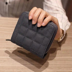 Modern PU Leather Card Holder Wallet Women Fashion Small Zipper Wallet Retro Mini Bags For Women Stevvex