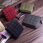 Modern PU Leather Card Holder Wallet Women Fashion Small Zipper Wallet Retro Mini Bags For Women Stevvex