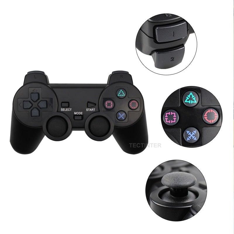 Modern Purple Wireless Joystick Gamepad Controller Along With Double Vibration Shock Perfect For PC Laptop Smart TV Stevvex