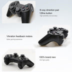 Modern Purple Wireless Joystick Gamepad Controller Along With Double Vibration Shock Perfect For PC Laptop Smart TV Stevvex