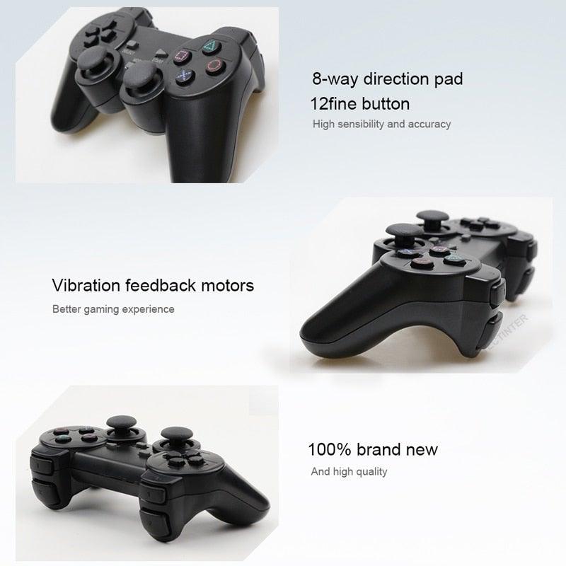 Modern Purple Wireless Joystick Gamepad Controller Along With Double Vibration Shock Perfect For PC Laptop Smart TV Stevvex