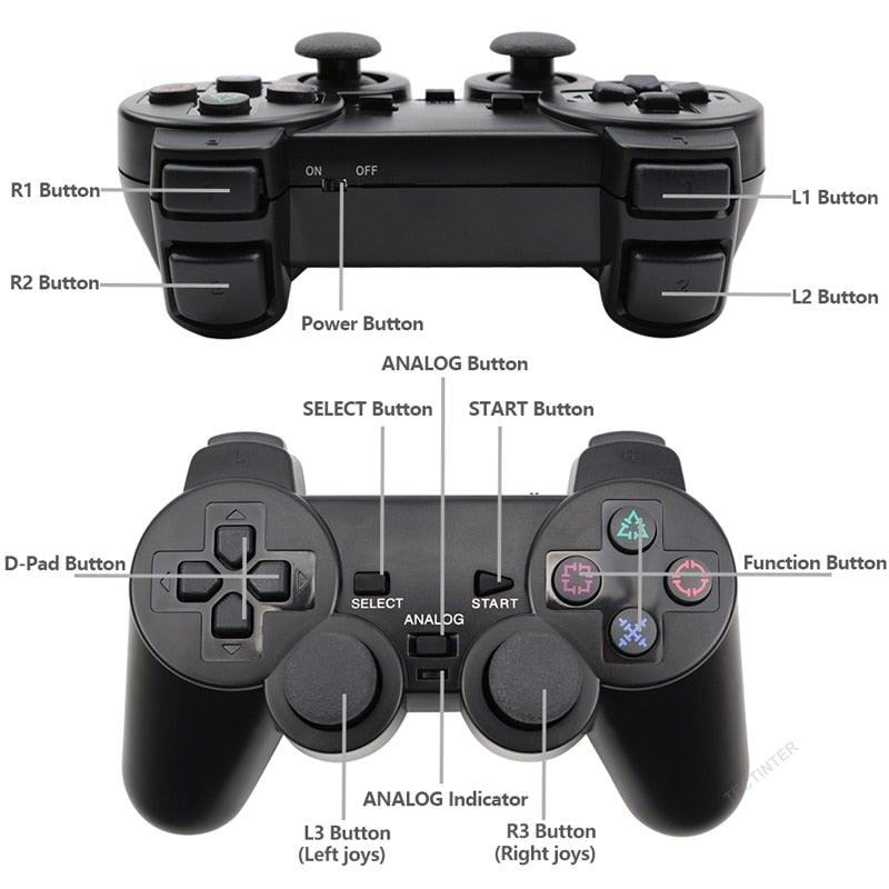 Modern Purple Wireless Joystick Gamepad Controller Along With Double Vibration Shock Perfect For PC Laptop Smart TV Stevvex