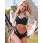 Modern Push Up Swimsuit Bikini Women's Push-up Bandage Bikini Swimsuits Swim Bottoms Women Swimwear Bathing Suit Padded Beach Swimming Suit Summer Fashion Suits Stevvex