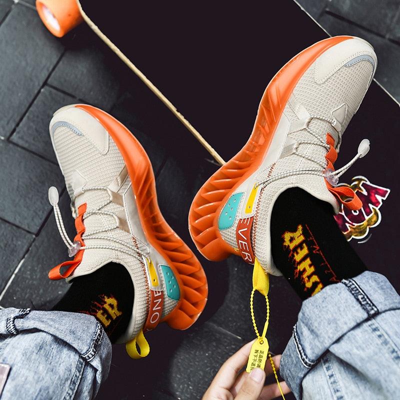 Modern Running Shoes Men Trendy Sneakers Sports Non-Slip High Quality Running Shoes Blade Sneakers Casual Athletic Walking Tennis Shoes Fashion Sneakers For Men Stevvex