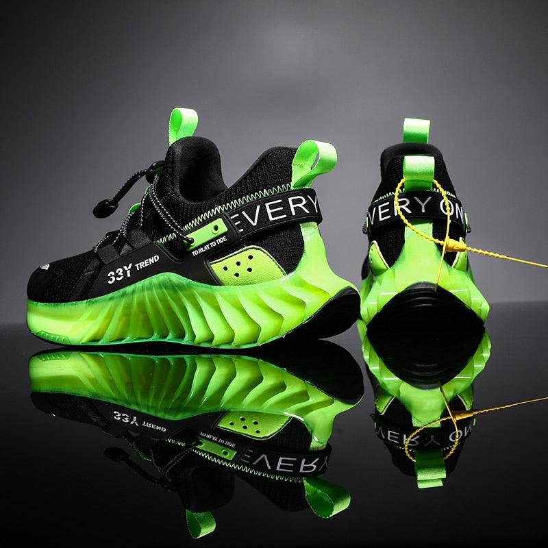 Modern Running Shoes Men Trendy Sneakers Sports Non-Slip High Quality Running Shoes Blade Sneakers Casual Athletic Walking Tennis Shoes Fashion Sneakers For Men Stevvex