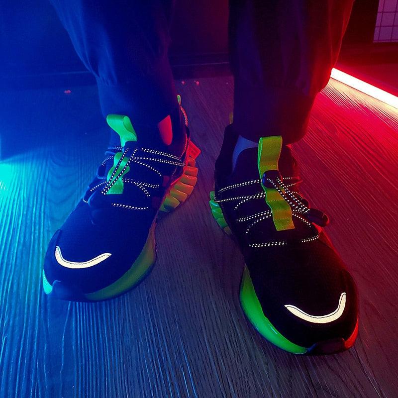 Modern Running Shoes Men Trendy Sneakers Sports Non-Slip High Quality Running Shoes Blade Sneakers Casual Athletic Walking Tennis Shoes Fashion Sneakers For Men Stevvex
