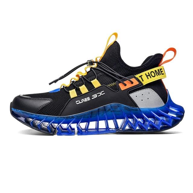 Modern Running Shoes Men Trendy Sneakers Sports Non-Slip High Quality Running Shoes Blade Sneakers Casual Athletic Walking Tennis Shoes Fashion Sneakers For Men Stevvex
