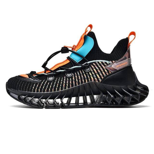 Modern Running Shoes Men Trendy Sneakers Sports Non-Slip High Quality Running Shoes Blade Sneakers Casual Athletic Walking Tennis Shoes Fashion Sneakers For Men Stevvex