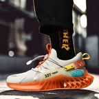Modern Running Shoes Men Trendy Sneakers Sports Non-Slip High Quality Running Shoes Blade Sneakers Casual Athletic Walking Tennis Shoes Fashion Sneakers For Men Stevvex