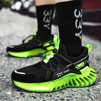 Modern Running Shoes Men Trendy Sneakers Sports Non-Slip High Quality Running Shoes Blade Sneakers Casual Athletic Walking Tennis Shoes Fashion Sneakers For Men Stevvex