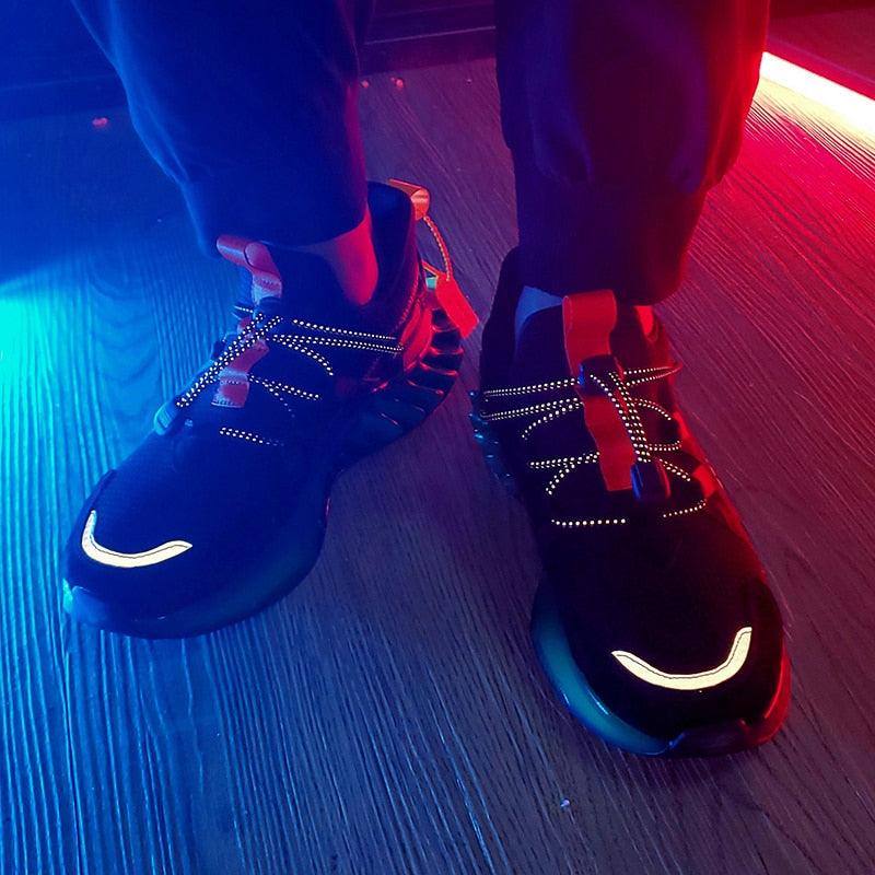 Modern Running Shoes Men Trendy Sneakers Sports Non-Slip High Quality Running Shoes Blade Sneakers Casual Athletic Walking Tennis Shoes Fashion Sneakers For Men Stevvex
