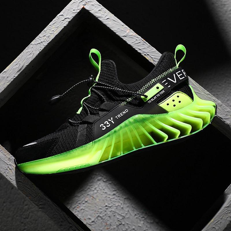 Modern Running Shoes Men Trendy Sneakers Sports Non-Slip High Quality Running Shoes Blade Sneakers Casual Athletic Walking Tennis Shoes Fashion Sneakers For Men Stevvex