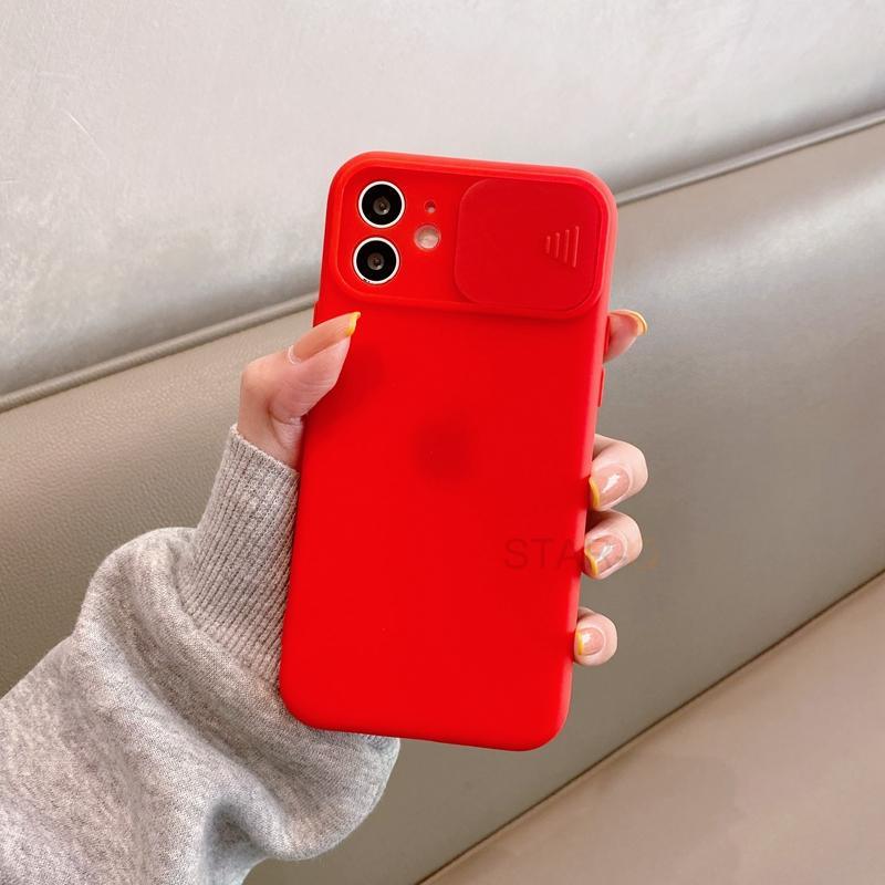 Modern Slide Camera Protector Phone Case On For Iphone 13 Pro 11 12 13pro Max Mini Iphone13 12pro Silicone Silicone Shockproof Phone Case Drop Protection  Back Cover For Smartphone Stevvex