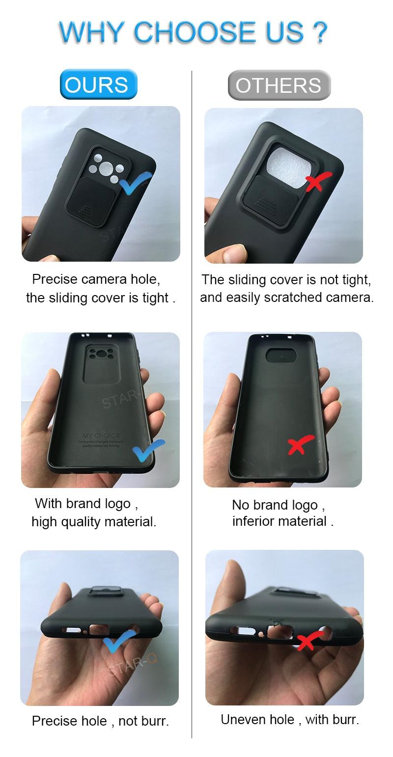 Modern Slide Camera Protector Phone Case On For Iphone 13 Pro 11 12 13pro Max Mini Iphone13 12pro Silicone Silicone Shockproof Phone Case Drop Protection  Back Cover For Smartphone Stevvex
