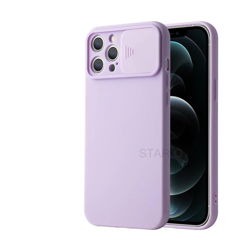 Modern Slide Camera Protector Phone Case On For Iphone 13 Pro 11 12 13pro Max Mini Iphone13 12pro Silicone Silicone Shockproof Phone Case Drop Protection  Back Cover For Smartphone Stevvex