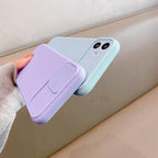 Modern Slide Camera Protector Phone Case On For Iphone 13 Pro 11 12 13pro Max Mini Iphone13 12pro Silicone Silicone Shockproof Phone Case Drop Protection  Back Cover For Smartphone Stevvex