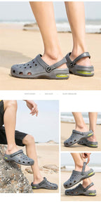 Modern Slippers Summer Sandals Loafers Tennis Outdoor Training Beach Clogs Unisex Garden Clogs Shoes Summer Slip On Outdoor Sandals For Men Stevvex