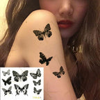 Modern Small Tattoo Sun Moon Heart Waterproof Temporary Tattoos High Quality Design For Womens Stevvex