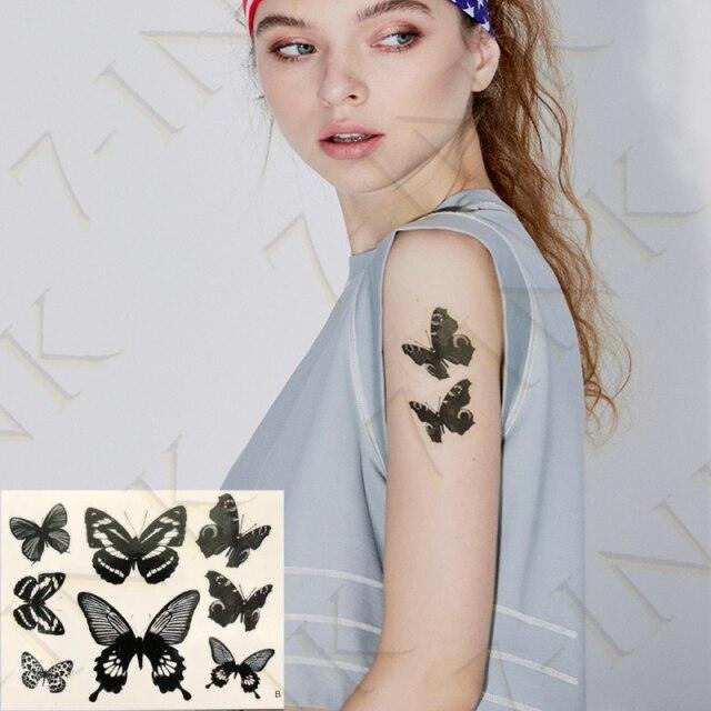 Modern Small Tattoo Sun Moon Heart Waterproof Temporary Tattoos High Quality Design For Womens Stevvex