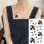 Modern Small Tattoo Sun Moon Heart Waterproof Temporary Tattoos High Quality Design For Womens Stevvex