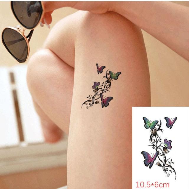 Modern Small Tattoo Sun Moon Heart Waterproof Temporary Tattoos High Quality Design For Womens Stevvex