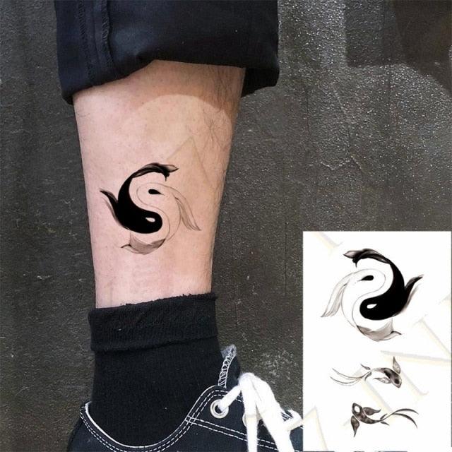 Modern Small Tattoo Sun Moon Heart Waterproof Temporary Tattoos High Quality Design For Womens Stevvex