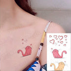Modern Small Tattoo Sun Moon Heart Waterproof Temporary Tattoos High Quality Design For Womens Stevvex