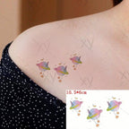 Modern Small Tattoo Sun Moon Heart Waterproof Temporary Tattoos High Quality Design For Womens Stevvex
