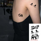 Modern Small Tattoo Sun Moon Heart Waterproof Temporary Tattoos High Quality Design For Womens Stevvex