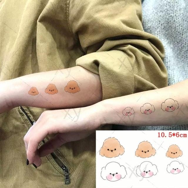Modern Small Tattoo Sun Moon Heart Waterproof Temporary Tattoos High Quality Design For Womens Stevvex