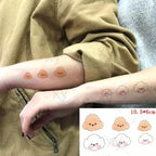 Modern Small Tattoo Sun Moon Heart Waterproof Temporary Tattoos High Quality Design For Womens Stevvex