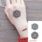 Modern Small Tattoo Sun Moon Heart Waterproof Temporary Tattoos High Quality Design For Womens Stevvex