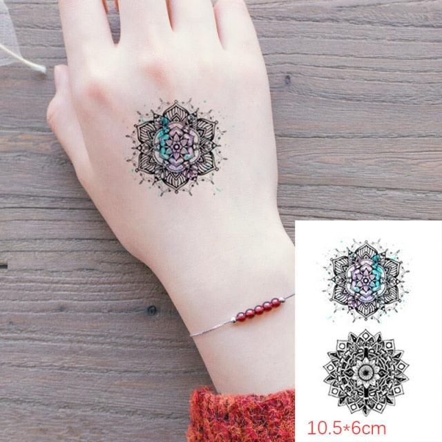 Modern Small Tattoo Sun Moon Heart Waterproof Temporary Tattoos High Quality Design For Womens Stevvex