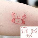 Modern Small Tattoo Sun Moon Heart Waterproof Temporary Tattoos High Quality Design For Womens Stevvex