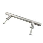 Modern  Stainless Steel Kitchen Door Cabinet Bar Handle Pull Knob Cabinet Knobs Furniture Handle Cupboard Drawer Handle Stainless Steel Hollow Tube Bar Drawer Pulls Cupboard Knob For Kitchen Furniture Hardware Stevvex