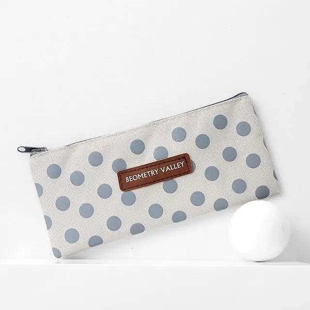 Modern Student Pencil Case Minimalist Simple Pen Bags Durable Zipper Pencil Cases For Office Stevvex