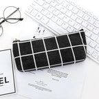 Modern Student Pencil Case Minimalist Simple Pen Bags Durable Zipper Pencil Cases For Office Stevvex